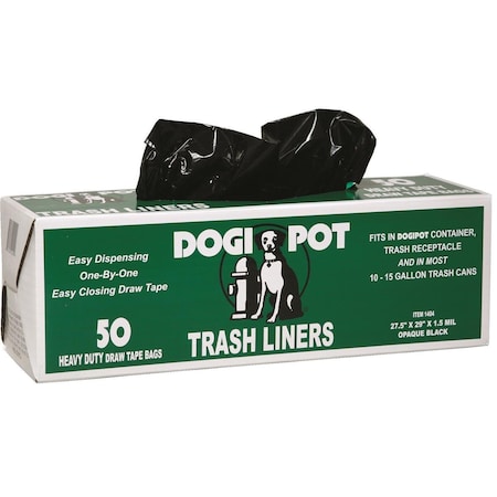 Dogipot DOGIPOT Pet Station and Litter Pick-Up/Liner Bags, PK50 1404